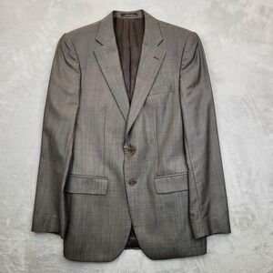 Zara Man Blazer Men 38 Wool Silk Blend Suit Sport Coat Two Button Classic Jacket